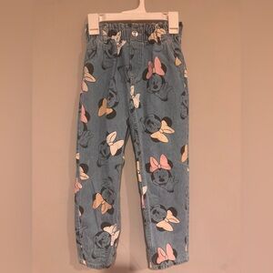 H&M Kid Girl Minnie Mouse Jeans